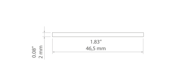 stilvolle matte Abdeckung für den Empfangsbereich